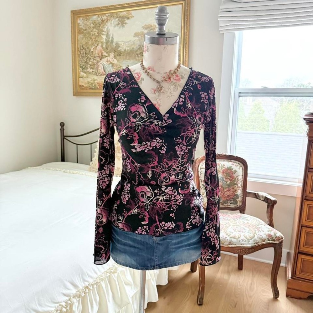 pink‎ floral fairy top - Picture 2 of 5
